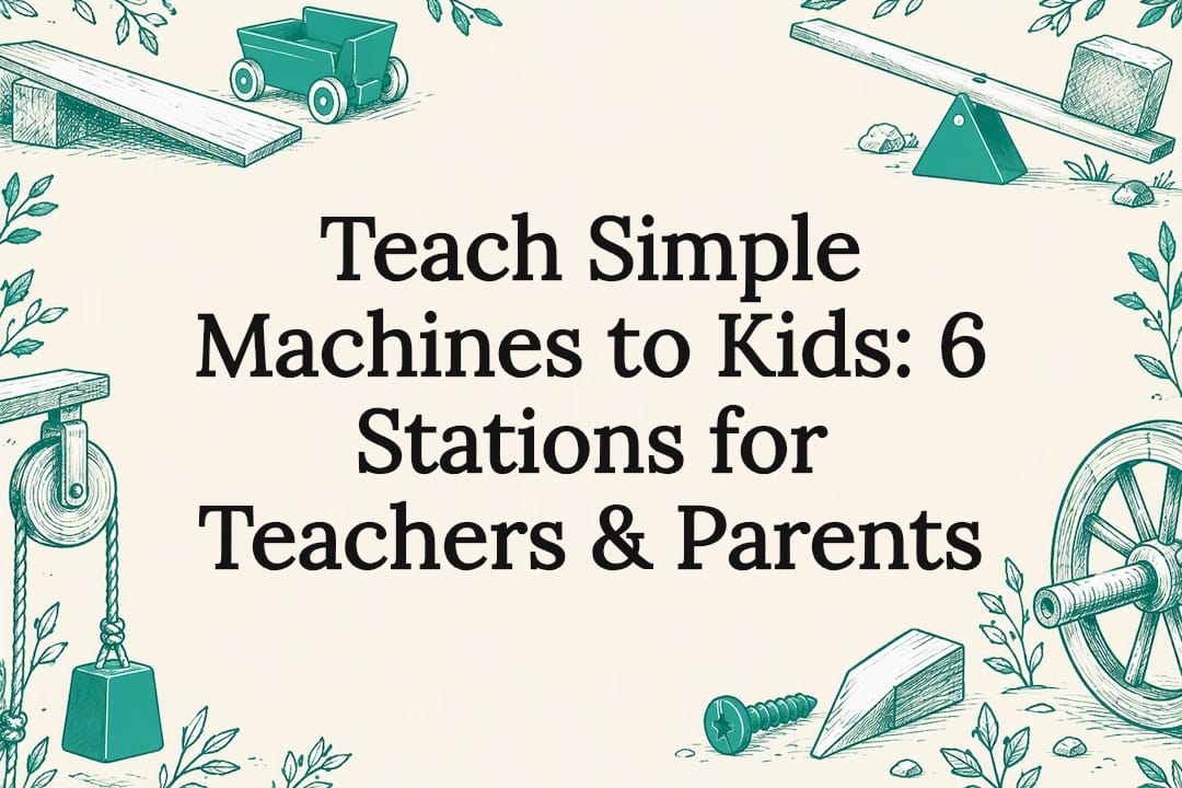 Simple machines educational title card