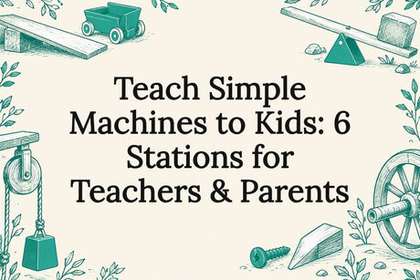 Simple machines educational title card