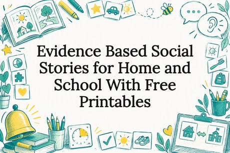Social stories printable resources title card