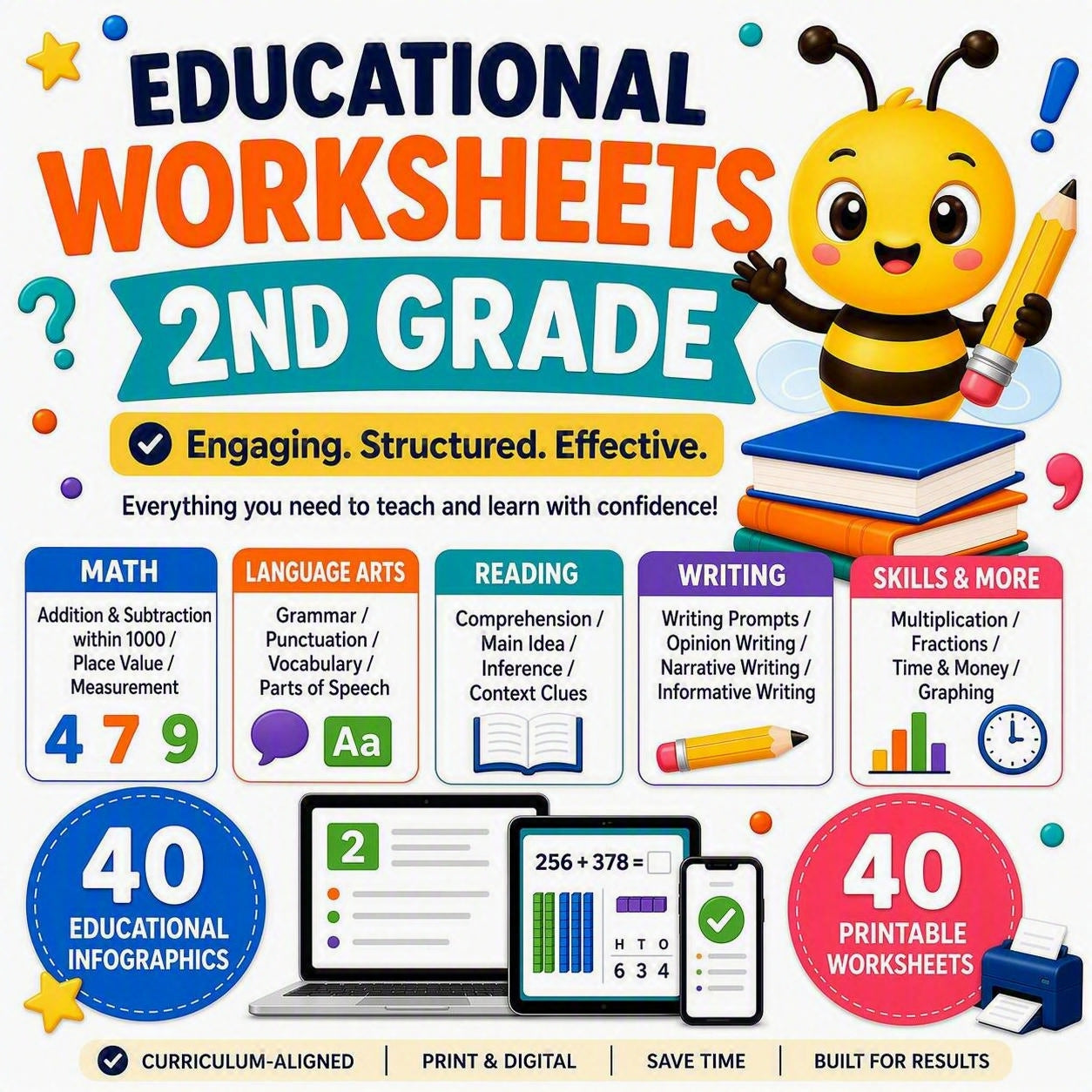 2nd Grade Worksheets