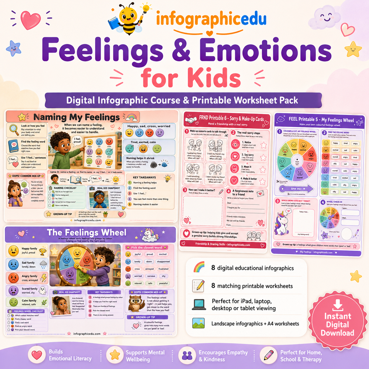 Kids Social and Emotional Learning collection cover