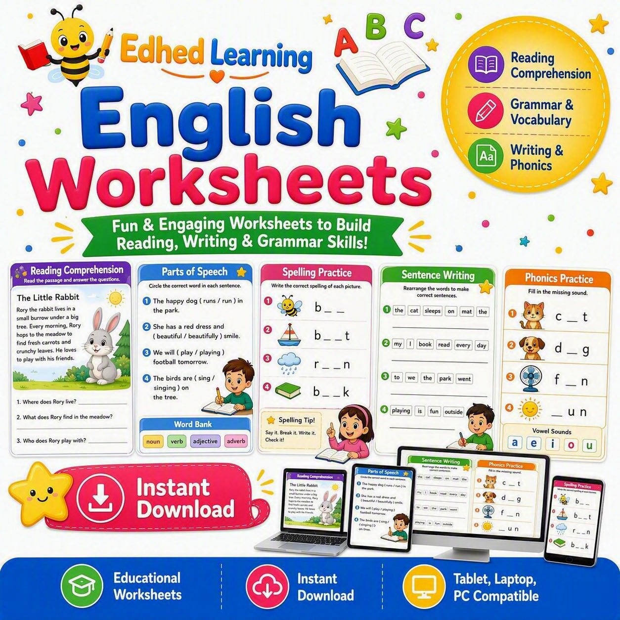 English Worksheets