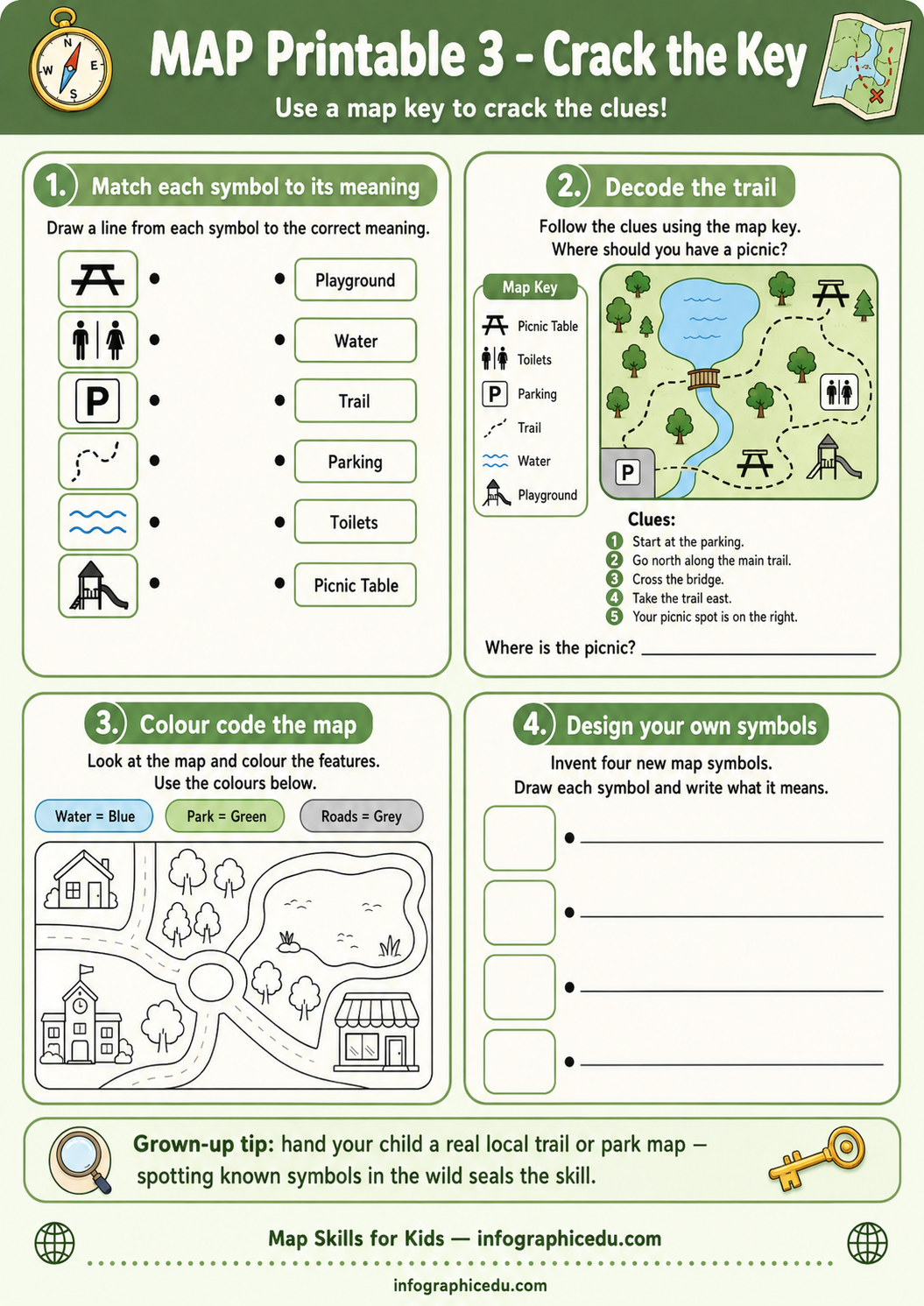 Symbols & Keys worksheet