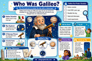 Galileo for Kids infographic lesson preview from Infographic EDU
