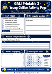 Galileo for Kids visual course preview from Infographic EDU