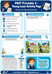 Louis Pasteur for kids infographic about his scientific legacy