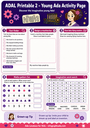 Ada Lovelace for Kids visual course preview from Infographic EDU