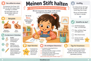 1 Meinen Stift halten