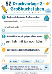 Druckvorlage 2 Grossbuchstaben