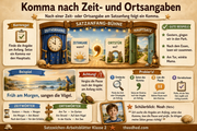 2 Komma nach Zeit und Ortsangaben