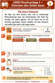 Druckvorlage 1 Zwischen den Zeilen lesen