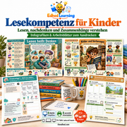 Lesekompetenz für Kinder – Edhed Learning, 8 Infografiken und 8 Arbeitsblätter