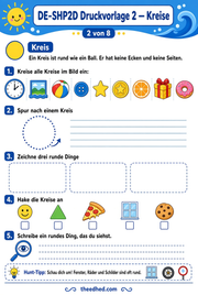 Druckvorlage 2 Kreise