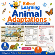 Edhed Learning Animal Adaptations digital course product image
