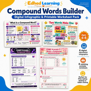Edhed Learning Compound Words Builder digital course product image