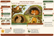 Wo Tiere wohnen – Infografik 1 aus dem Lernpaket von Edhed Learning