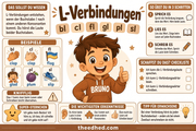 Infografik „L Verbindungen“ aus dem Kurs Konsonantenverbindungen: bl, str und tr