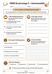 Kreatives Schreiben – Arbeitsblatt 2 aus dem Lernpaket von Edhed Learning