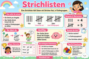 Infografik „Strichlisten“ aus dem Kurs Daten und Diagramme für Kinder