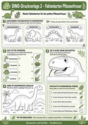 Dinosaurier und Fossilien – Arbeitsblatt 2 aus dem Lernpaket von Edhed Learning