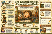 Albert Einstein für Kinder – Infografik 2 aus dem Lernpaket von Edhed Learning