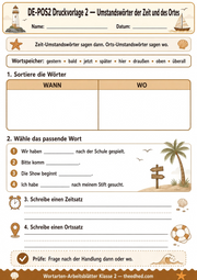 Sprachlern-Bundle 2 – Arbeitsblatt 2 aus dem Lernpaket von Edhed Learning