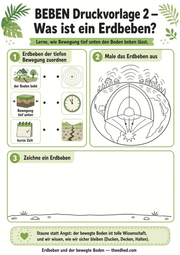 Erdbeben verstehen – Arbeitsblatt 2 aus dem Lernpaket von Edhed Learning