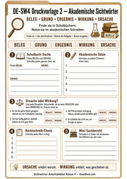 Wortschatz erweitern – Arbeitsblatt 2 aus dem Lernpaket von Edhed Learning