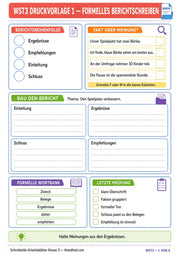 Schreibstile entdecken – Arbeitsblatt 1 aus dem Lernpaket von Edhed Learning