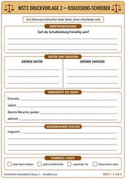 Schreibstile entdecken – Arbeitsblatt 2 aus dem Lernpaket von Edhed Learning