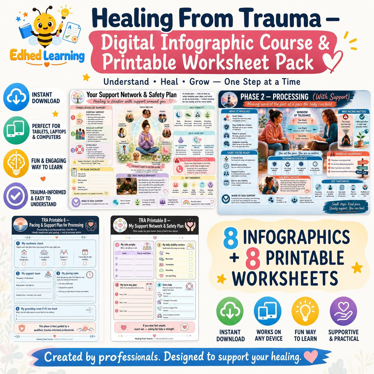 Edhed Learning Healing From Trauma digital course product image