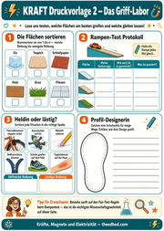 Arbeitsblatt 2 aus dem Lernpaket Kräfte, Magnete und Elektrizität – Edhed Learning