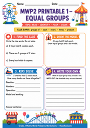 Grade 2 maths word problems printable 01