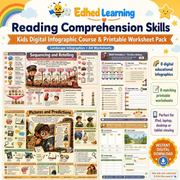 Edhed Learning Reading Comprehension Skills digital course product image