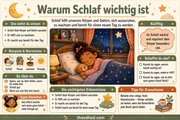 Infografik 1 aus dem Lernpaket Gesunde Schlafgewohnheiten – Edhed Learning