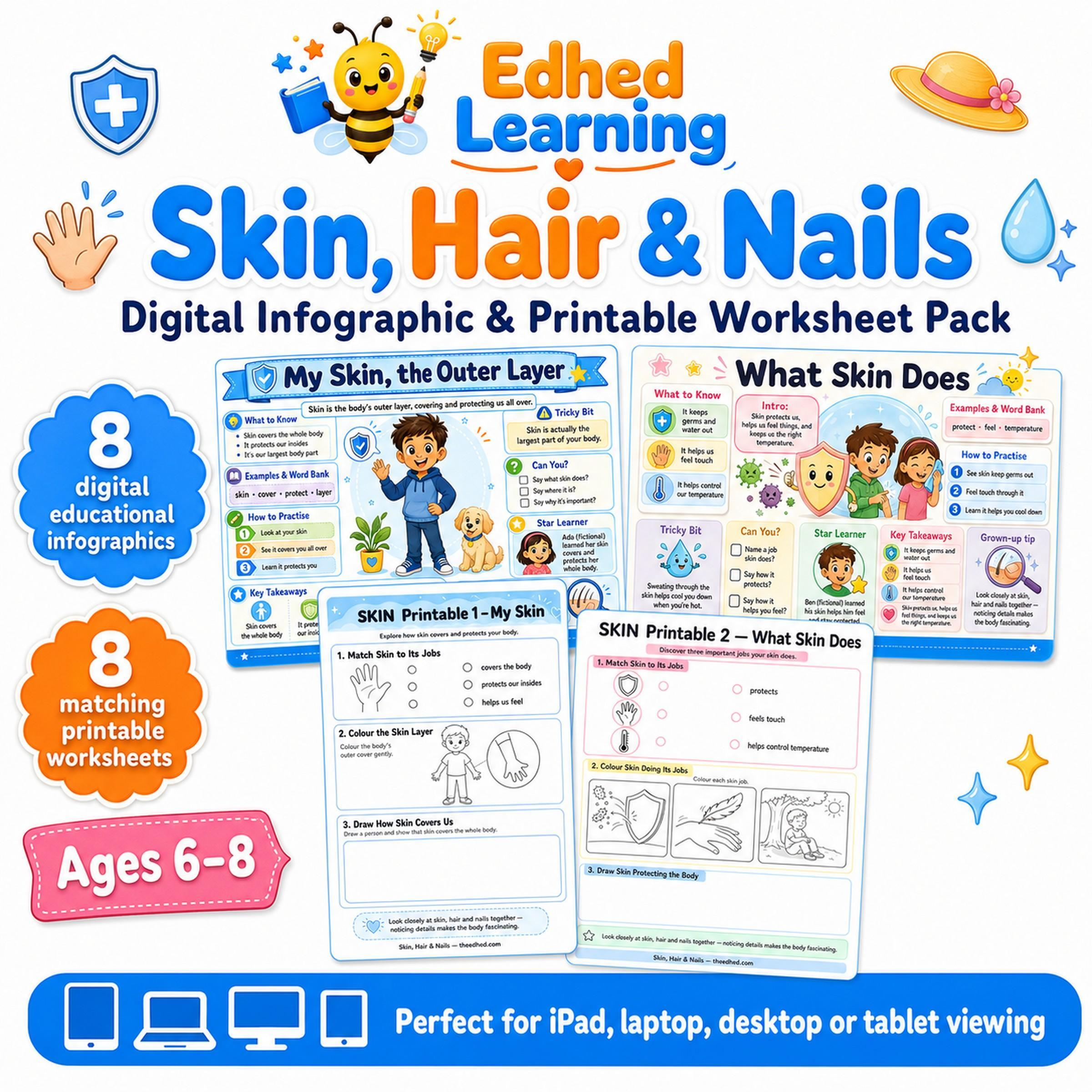 Edhed Learning Skin, Hair & Nails digital course product image