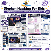 Edhed Learning Stephen Hawking digital course product image